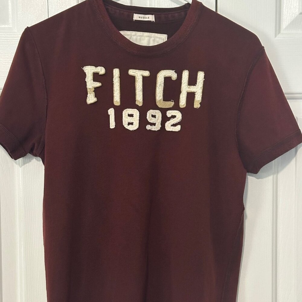 Vintage Abercrombie & Fitch Red T Shirt